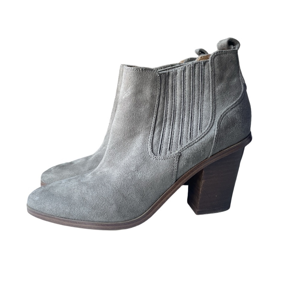 Nine West Mayley Taupe Chelsea Bootie 8.5